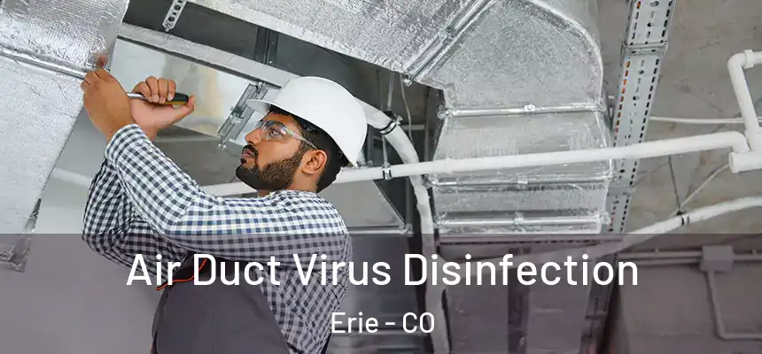  Air Duct Virus Disinfection Erie - CO