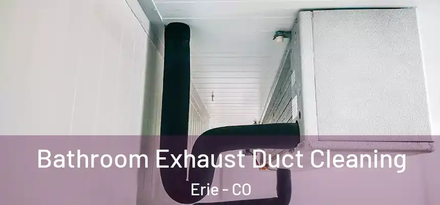  Bathroom Exhaust Duct Cleaning Erie - CO